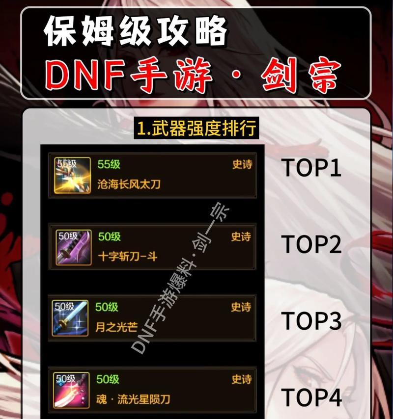 地下城手游剑合成方法有哪些？