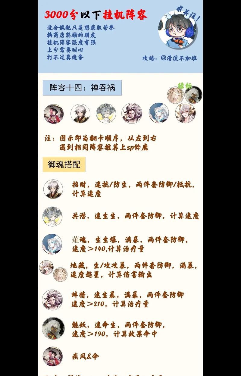 《以阴阳师斗技复活流阵容攻略3000分稳稳》（用复活流阵容稳稳攀升斗技积分）