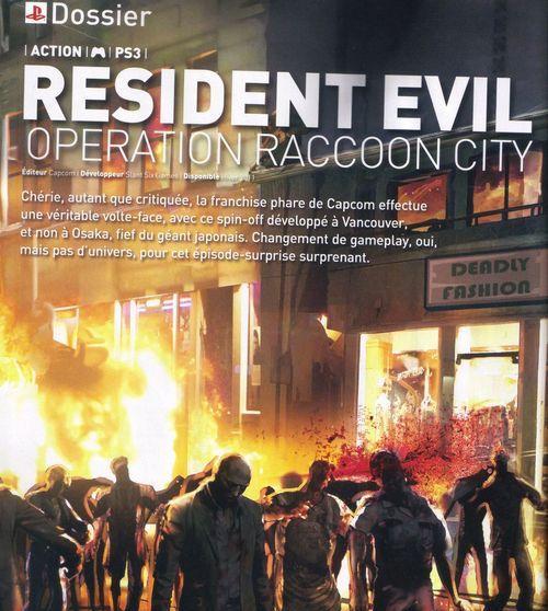 《生化危机浣熊市行动》PS3游戏操作指南（解密游戏操作）